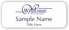 (image for) Windchime At The Village Standard White badge