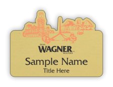 (image for) Dean Wagner, LLC Realtors Shaped Gold badge