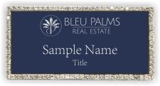 (image for) Bleu Palms Real Estate Bling Silver Other badge