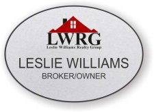 (image for) Leslie Williams Realty Group Oval Silver badge
