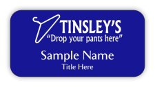 (image for) Tinsley's Cleaners Custom Badge badge