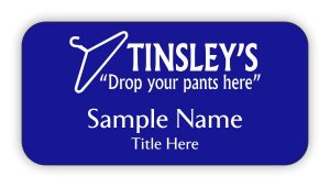 (image for) Tinsley\'s Cleaners Custom Badge badge