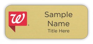 (image for) Walgreens Standard Gold badge