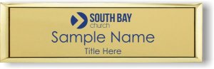 (image for) South Bay Church Small Executive Gold badge