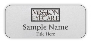 (image for) Mission Eye Care Standard Silver badge