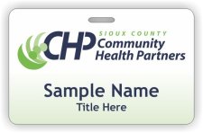 (image for) Community Health Partners of Sioux County ID Horizontal badge