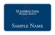 (image for) New Jersey Lenders Corp. Shaped Other badge