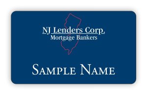 (image for) New Jersey Lenders Corp. Shaped Other badge