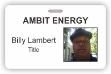 (image for) ambit energy Photo ID - Horizontal badge