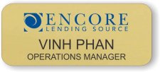 (image for) Encore Lending Source Gold Round Corners badge