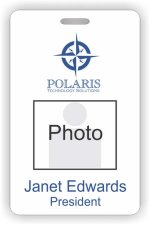 (image for) Polaris Technology Solutions Photo Id - Vertical badge
