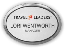 (image for) Travel Leaders Executive Silver Oval badge