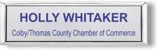 (image for) Colby/Thomas County Chamber of Commerce Small Executive Silver badge