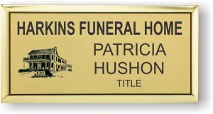 (image for) Harkins Funeral Home Executive Gold badge