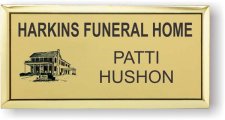 (image for) Harkins Funeral Home Executive Gold badge