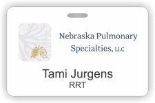 (image for) Nebraska Pulmonary Specialties Photo ID - Horizontal badge