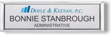 (image for) Doyle & Keenan P.C. Small Executive Silver badge