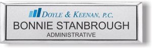 (image for) Doyle & Keenan P.C. Small Executive Silver badge