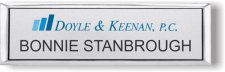 (image for) Doyle & Keenan P.C. Small Executive Silver badge