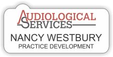 (image for) Audiological Services Shaped White Badge