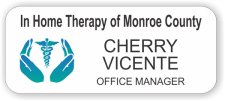 (image for) In-Home Therapy Services Two Line Name White Rounded Corners badge