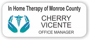 (image for) In-Home Therapy Services Two Line Name White Rounded Corners badge