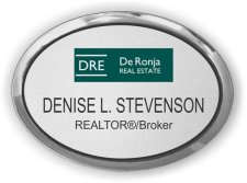 (image for) DeRonja Real Estate Executive Silver Oval badge
