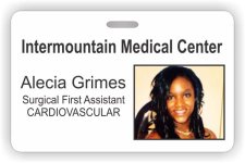 (image for) Intermountain Medical Center Photo ID - Horizontal badge