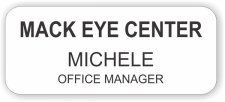(image for) Mack Eye Center Full Color - Round Corners badge