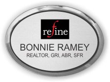 (image for) reFine Executive Silver Oval badge