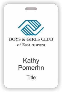 (image for) Boys & Girls Club of East Aurora Id - Vertical badge