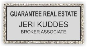 (image for) Guarantee Real Estate Silver Bling Badge