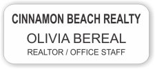 (image for) Cinnamon Beach Realty White Rounded Corners badge