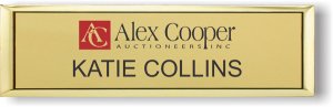 (image for) Alex Cooper Auctioneers Small Executive Gold badge