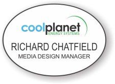 (image for) Cool Planet Energy Systems Oval White badge