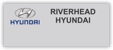 (image for) Riverhead Auto Mall Silver Square Corners badge