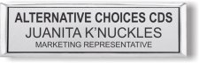 (image for) Alternative Choices CDS Small Executive Silver badge