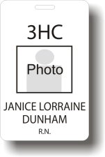 (image for) 3-HC Photo ID Badge