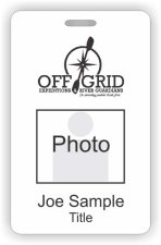 (image for) Off Grid Expeditions, Inc. Photo Id - Vertical badge