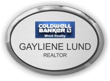 (image for) Coldwell Banker West Realty Executive Silver Oval badge