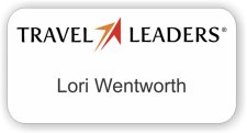 (image for) Travel Leaders White Rounded Corners badge