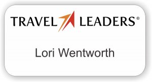 (image for) Travel Leaders White Rounded Corners badge