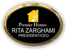 (image for) Premier Homes Executive Gold Oval badge