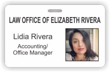 (image for) Law Office of Elizabeth Rivera Photo ID - Horizontal badge