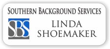 (image for) Southern Background Services White Rounded Corners badge