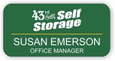 (image for) 43rd Street Self Storage Green Badge