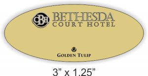 (image for) Bethesda Court Hotel Oval Gold badge