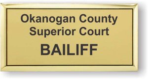OKANOGAN COUNTY SUPERIOR COURT Executive Gold badge $10 27 NiceBadge