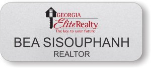 (image for) Georgia Elite Realty Silver Round Corners badge