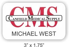(image for) Canfield Medical Supply White Rounded Corners badge
